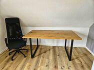 ❗❗❗Tisch – 90×160 cm – Eichefarben/Schwarz❗❗❗ - Korbach (Hansestadt) Zentrum