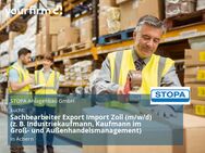 Sachbearbeiter Export Import Zoll (m/w/d) (z. B. Industriekaufmann, Kaufmann im Groß- und Außenhandelsmanagement) - Achern