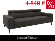 2,5 Sitzer ❤ 238x104cm Kunstleder Sofa Couch Braun Dunkelbraun - Köln