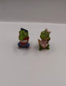 Ü-Ei Serie - Crazy Crocos / City Crocos (1996) 2 Figuren als Set zusammen - Essen