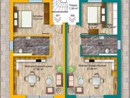 NEUBAU von 2 exklusiven Stadtvillen Penthousewohnung Nr. 7/Nr. 8 mit PKW-Tiefgaragenstellplatz in Kassel-Harleshausen... - Kassel