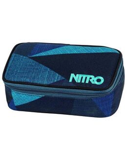 NITRO Federtasche Pencil Case XL, Federmäppchen, Schlampermäppchen, Faulenzer Box, Stifte Etui