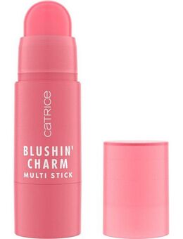 Catrice Rouge Blushin' Charm Multi Stick, 3-tlg., Variable Deckkraft, cremige, nicht klebende Textur, gut verblendbar.