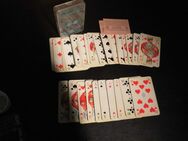 Altes Skatspiel, Werbeträger „Ruhr - Stickstoff“ 1960 / F.X. Schmid Spielkarten - Zeuthen