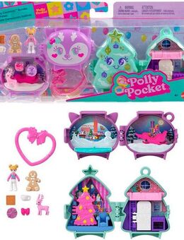 Polly Pocket Spielwelt Winter Holiday Schatulle