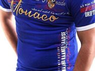 behype Poloshirt MONACO in Piqué-Qualität