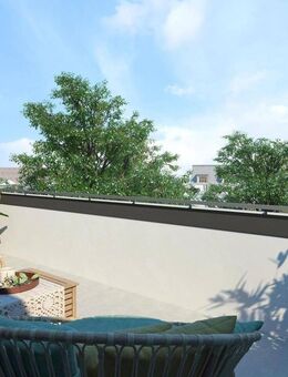 Dachterrasse & Aussicht ins Grüne: Einzigartige 4-Zimmer-Dachgeschosswohnung mit KfW-Förderung - München