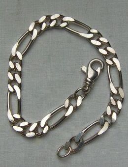 Figaroarmband, 925 Silber - Stemmen