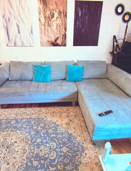 Komplett-Set Wohnzimmer & Esszimmer zu verkaufen (Sofa + Esstisch + Couchtisch) - Köln