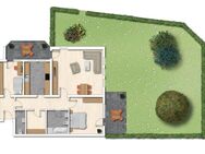 Helle 3 Zimmerwohnung mit Balkon, Terrasse, Garten, Stellplatz und Abstellraum WE 2 - Röttenbach (Landkreis Roth)