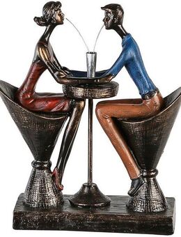 Casablanca by Gilde Dekofigur Skulptur "Table for two" (1 St)