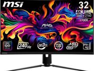 MSI MPG 321CURX QD-OLED Curved-Gaming-Monitor (80 cm/32 ", 3840 x 2160 px, 4K Ultra HD, 0,03 ms Reaktionszeit, 240 Hz, QD-OLED)