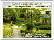 GESUCH: 3-ZKDB Whg. - auch "Betreutes Wohnen" - i|d NRW-Region „MÜNSTERLAND / RUHRGEBIET“, Balk. o. Terr., naturnah. - Dülmen