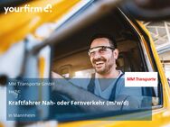 Kraftfahrer Nah- oder Fernverkehr (m/w/d) - Mannheim