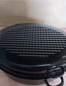 Bratpfanne, Gänse/Puten-Bräter, emalliert,schwarz, in 04315