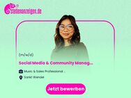 Social Media & Community Manager (m/w/d) HK Audio - Sankt Wendel