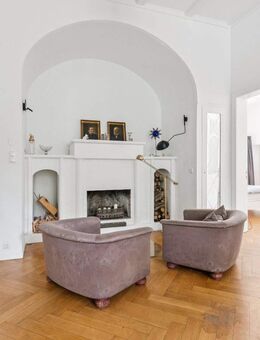 Altbaucharme auf einer Ebene - Wohnen in grüner, ruhiger Atmosphäre - Hamburg