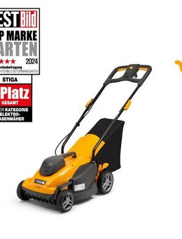 STIGA GARDEN Elektrorasenmäher Combi 336c, 34 cm Schnittbreite, Mulchfunktion