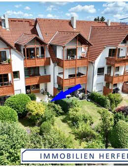 Wohnoase im Grünen - Gepflegte 2-Zimmer-Gartenwohnung mit TG-Stellplatz in bester Lage Stadtbergens - Stadtbergen