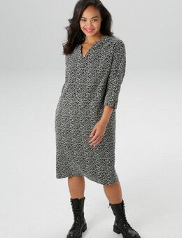 Aniston PLUS Jerseykleid mit praktischen Eingrifftaschen