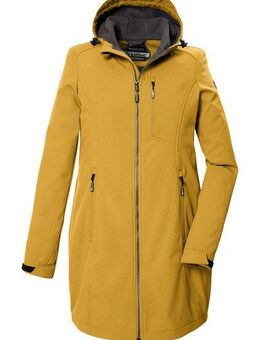 Killtec Softshellparka KOS 370 WMN SFTSHLL PRK Winddichter Damen Softshell Parka, wasserabweisend, atmungsaktiv