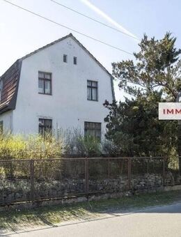 IMMOBERLIN.DE - Mit Charme & Potential! Haus auf teilbarem Sonnengrundstück in Südausrichtung & naturverbundener Lage - Falkensee