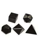 1 Set Platonische Körper – Das besondere Geschenkset zur Heiligen Geometrie -Schungit- in 36355