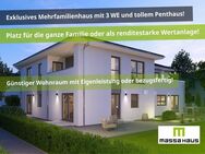 ????? Neubau MFH mit 3 WE und exklusivem Penthaus ?? für die ganze Familie oder als Wertanlage! - Ortenberg (Hessen)