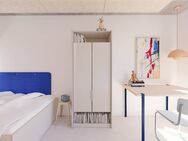 WE12 All-inclusive-Miete: exklusiver vollmöblierter Neubau, 1-Zi-Wohnung mit Balkon und Einbauküche - Aachen