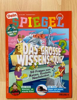 UNGELESEN Kindermagazin „Dein Spiegel“ Nr. 9/2024, ab 8 J. - Wuppertal