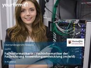 Fachinformatikerin / Fachinformatiker der Fachrichtung Anwendungsentwicklung (m/w/d) - Koblenz