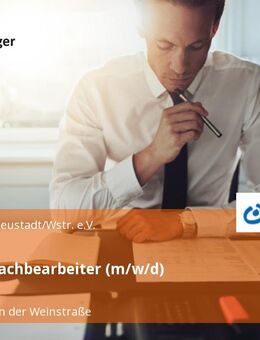 Personalsachbearbeiter (m/w/d) Teilzeit - Neustadt (Weinstraße)
