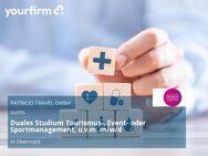Duales Studium Tourismus-, Event- oder Sportmanagement, u.v.m. m/w/d - Obernzell