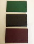 Luxuriöses Visitenkarten-Etui, Leder -NEU- in 28279
