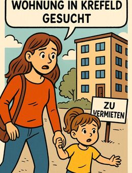 [Krefeld Wohnung gesucht] Mutter mit Kind sucht dringend Wohnung - Krefeld