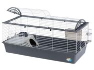 Ferplast Kleintierkäfig Casita 120 - grau: L 119 x B 58 x H 61 cm