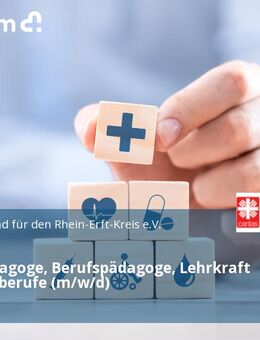 Pflegepädagoge, Berufspädagoge, Lehrkraft für Pflegeberufe (m/w/d) - Hürth