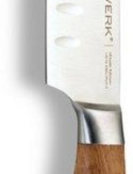 ECHTWERK Santokumesser Classic Edition, Küchenmesser, Edelstahl, Klingenlänge 15 cm, Griff aus Akazienholz