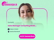 Sales Manager Consulting Medizintechnik (m/w/d)