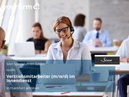 Vertriebsmitarbeiter (m/w/d) im Innendienst - Frankfurt (Main)