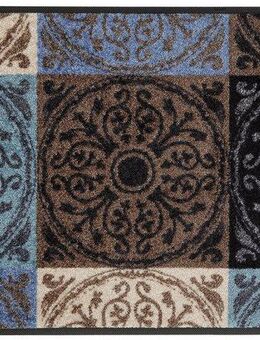 wash+dry by Kleen-Tex Fußmatte Da Capo, rechteckig, Höhe: 7 mm, Schmutzfangmatte, rutschhemmend, In- und Outdoor geeignet, waschbar