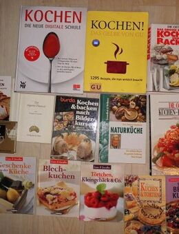 Kochen Backen Vollwertküche Fettarm leben Dr. Oetker Kochbücher 51 Bücher zus. 5,- - Flensburg