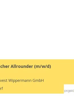 Handwerklicher Allrounder (m/w/d) - Bissendorf