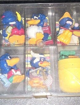 Komplett - Ü-Ei - Bingo Birds - Sammlerkiste - Alle Figuren - Mit 8 BPZ - 1996 - Berlin Reinickendorf