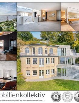 EINMALIG: SANIERTE TRAUM-VILLA, ATEMBERAUBENDER WEITBLICK, ERSTE WASSERLINIE, BESTLAGE BAURS PARK !! - Hamburg