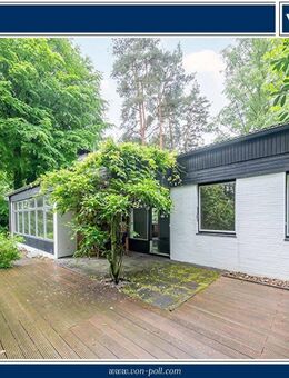 Barrierefreier Bungalow in grüner Oase mit Aussenschwimmbad - Seevetal