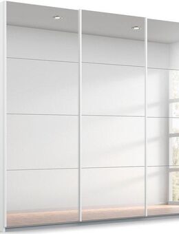 rauch Schwebetürenschrank Kleiderschrank Schrank Garderobe ORACLE mit Spiegelfront inkl. Schubladen-Einsatz und extra Einlegeböden MADE IN GERMANY