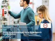 Junior Produktmanager (m/w/d) im Bereich Stahlleichtbau - Gaggenau