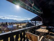 Seltener Bergblick über das Murnauer Moos - Murnau (Staffelsee)