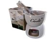 Neues weisses Keramik-Schoko-Fondue Set originalverpackt DEPOT in 6034